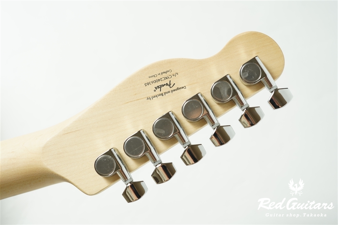極美品Squier テレキャスター FMT SH アンフィニティ　2024年製 Squier by Fender Affinity Series Telecaster FMT SH Crimson